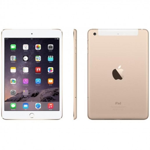 Tabletler - Apple iPad Mini 4 7.9" 128GB WiFi Tablet GOLD