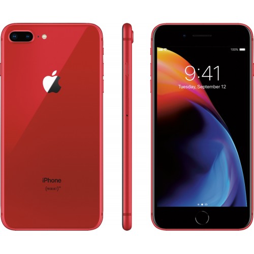 Cep Telefonları - Apple iPhone 8 Plus 256GB Kırmızı - Apple TR Garantili