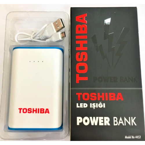 Şarj Ürünleri - Toshiba 10000 mAh Powerbank Taşınabilir Şarj Cihazı